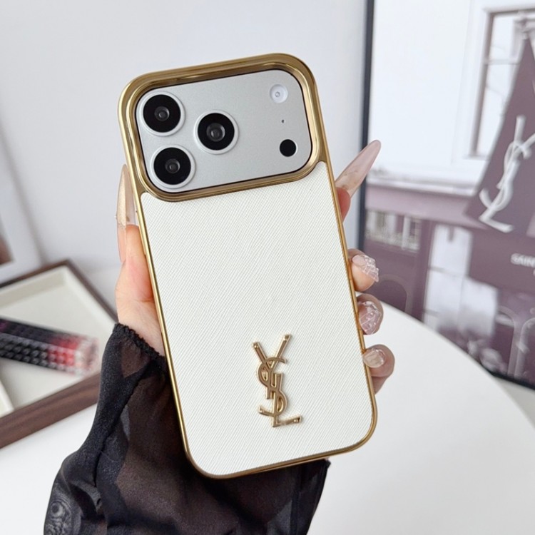 Ysl イヴサンローランiphone17 /Air/16/15/14/13 Pro Max/17eケースブランドコピーハイブランドアイフォン17 プロマックス 16e 15プロ/14/13スマホケース男女兼用携帯カバーiphone Air/16/15/14/17Pro Max air