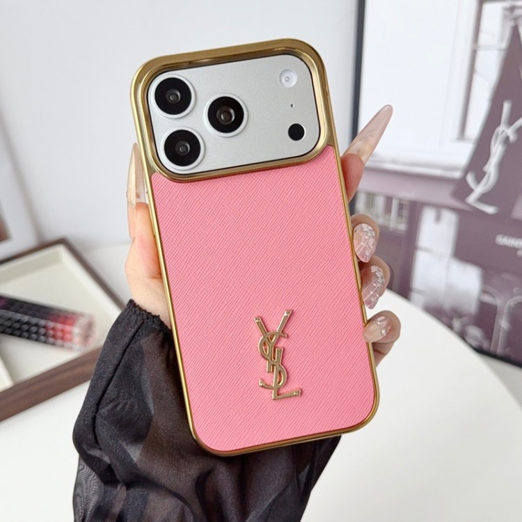 Ysl イヴサンローランiphone17 /Air/16/15/14/13 Pro Max/17eケースブランドコピーハイブランドアイフォン17 プロマックス 16e 15プロ/14/13スマホケース男女兼用携帯カバーiphone Air/16/15/14/17Pro Max air