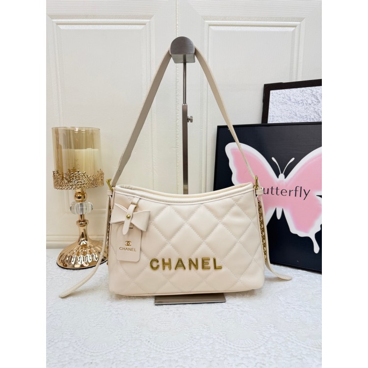 ブランドChanel シャネル肩掛けバッグレディース 3way ショルダーバッグ リボン付き エレガント PUレザー 通勤バッグ かわいい 斜めがけ 肩掛け 上品 ビジネス