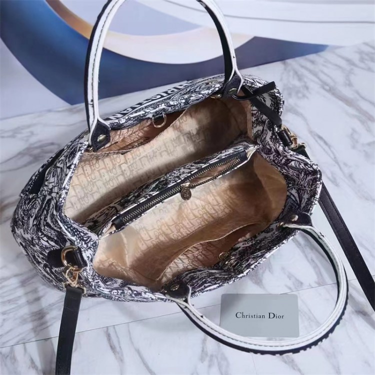 ディオールDior ブランド トートバッグ ジャージー ズー タイガープリント ハンドバッグ ショルダーバッグ 2WAY レディース 手提げバッグ 高品質 