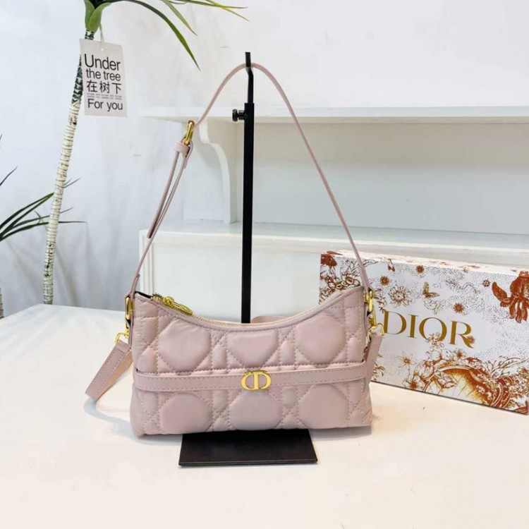 ブランドディオールDior ワンショルダーバッグ レディース 肩が疲れにくい 高見え 軽量 大容量 くったり 肩掛けバッグ 斜め掛け ダブルファスナー おしゃれ ショルダーバッグ