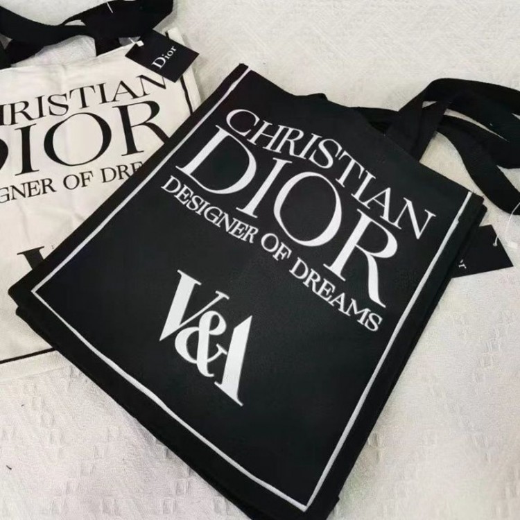 ブランドDior ディオール V&A コラボ キャンバストートバッグ 肩掛けバッグ ショルダーバッグ ショッピンバッグ 丈夫 おしゃれ 流行り 大容量