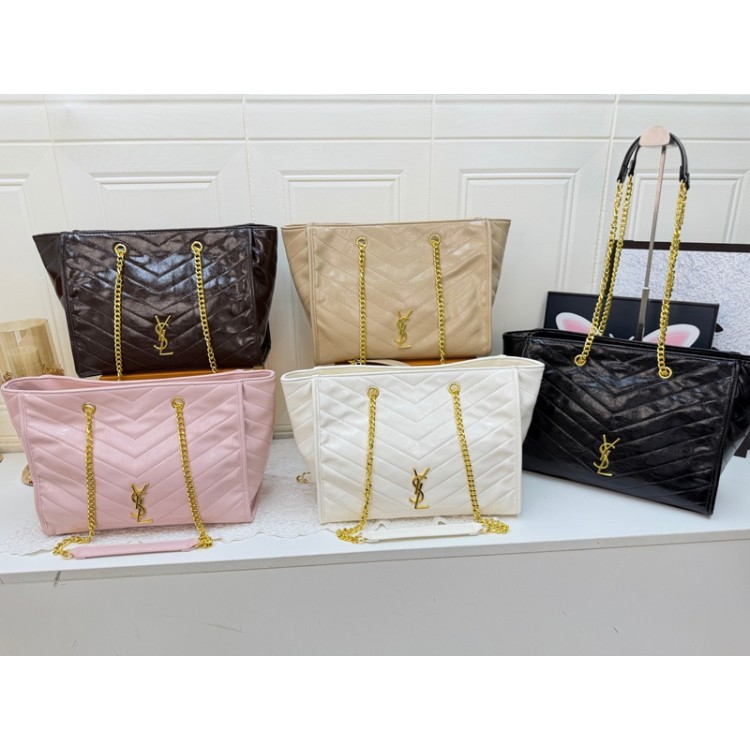ブランドYsl イヴサンローランショルダーバッグ ファッション レディース肩掛けバッグ トートバッグ 大容量 レザーバッグ 大人気 おしゃれ