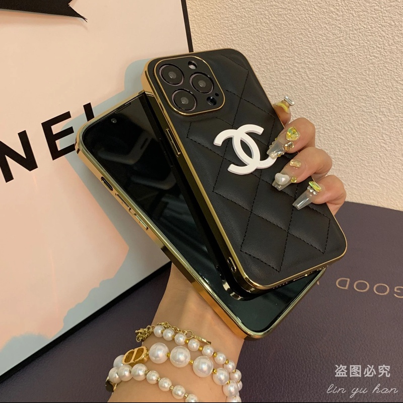 ブランドスマホケースiPhone14シャネル