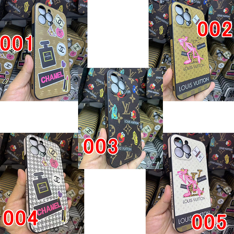 ヴィトン シャネルiphone 14 pro max/15 ケースCC柄