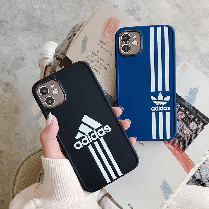 Adidasアディダスiphone15/14Proケース ハイブランド アイフォン15プロ/14スマホケース ブランド メンズ カバー レディース向け