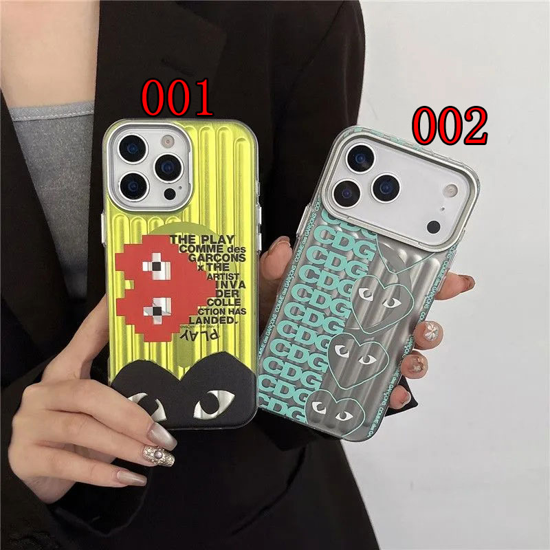 コムデギャルソンiphone16/15/14 17Proメンズケース