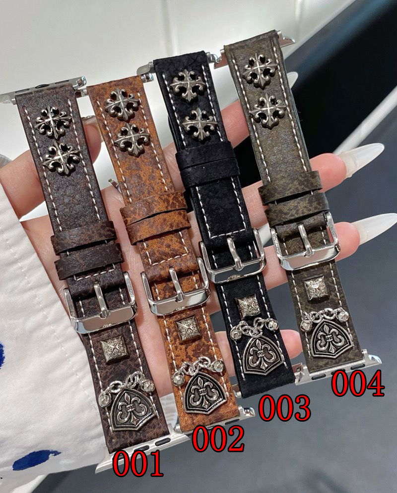 Chrome Hearts アップルウオッチ se3/se2/7 8 9 10 11スポーツベルト