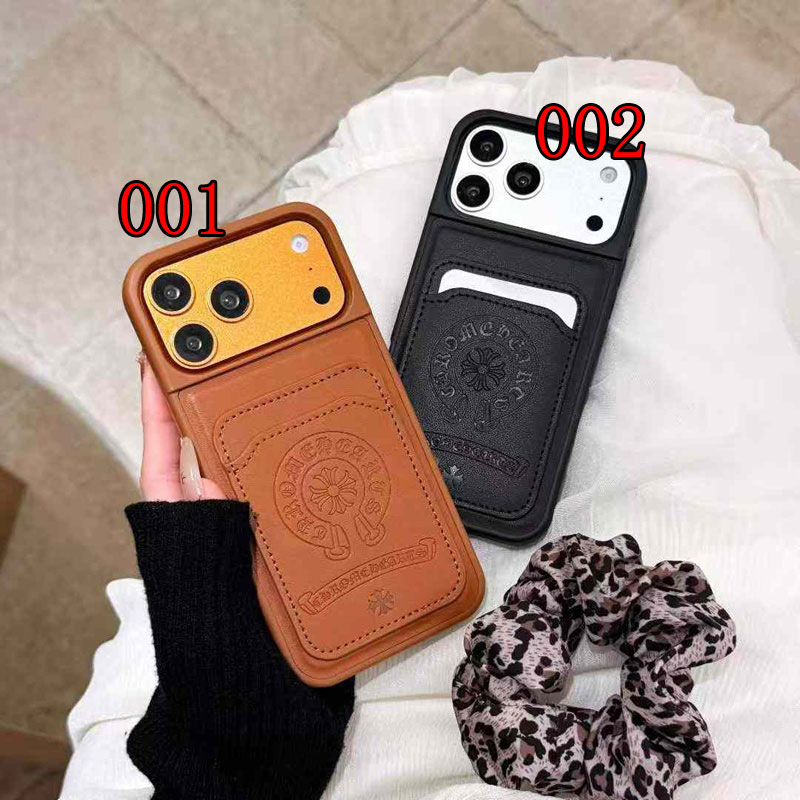  Chrome Heartsアイフォン17 プロマックス 16e 15プロ/14/13スマホケース