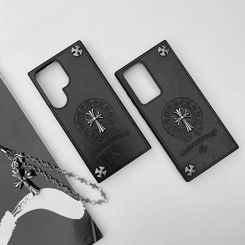 クロムハーツiphone 15 16 17pro max携帯カバー