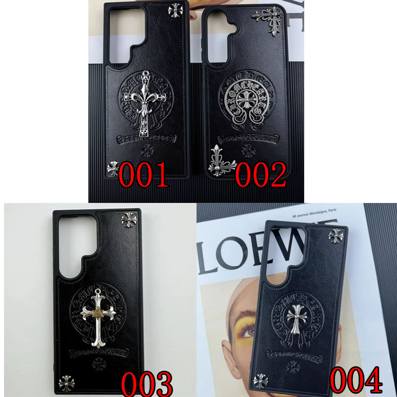 Chrome Heartsギャラクシーs26ultra s24 plus S25 ultra保護カバー