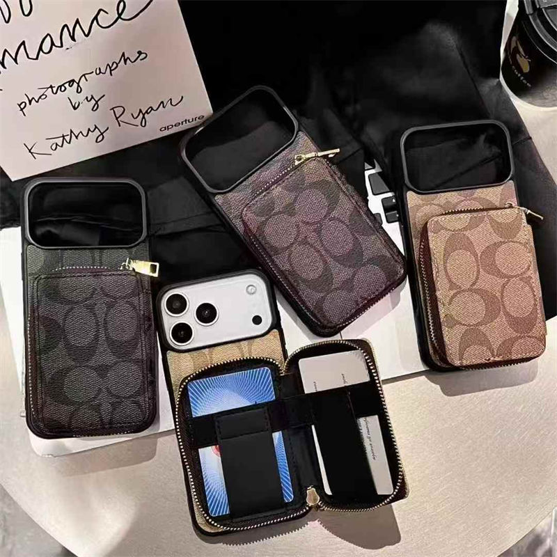 Coachアイフォン17 プロマックス 16e 15プロ/14/13スマホケース