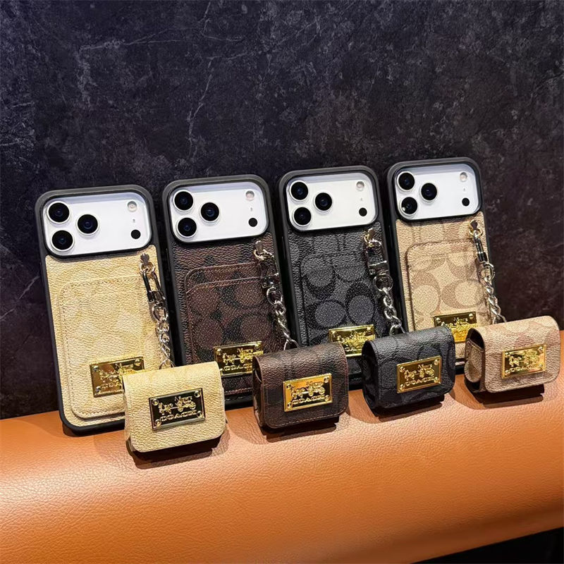 コーチiphone 17pro max/ air /16/15/14/13Proケース