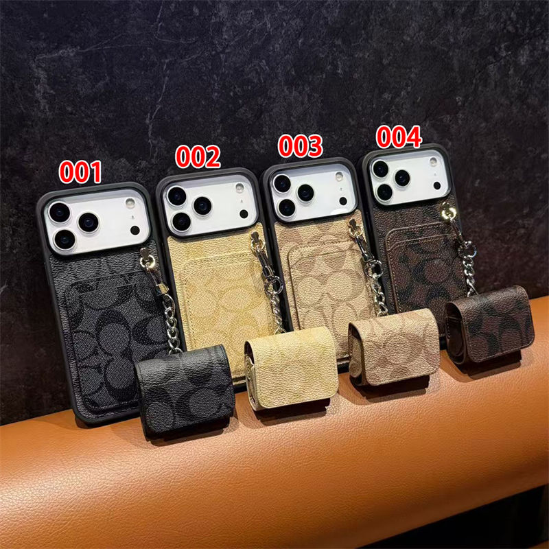 Coach アイフォン17 プロマックス 16e 15プロ/14/13スマホケース