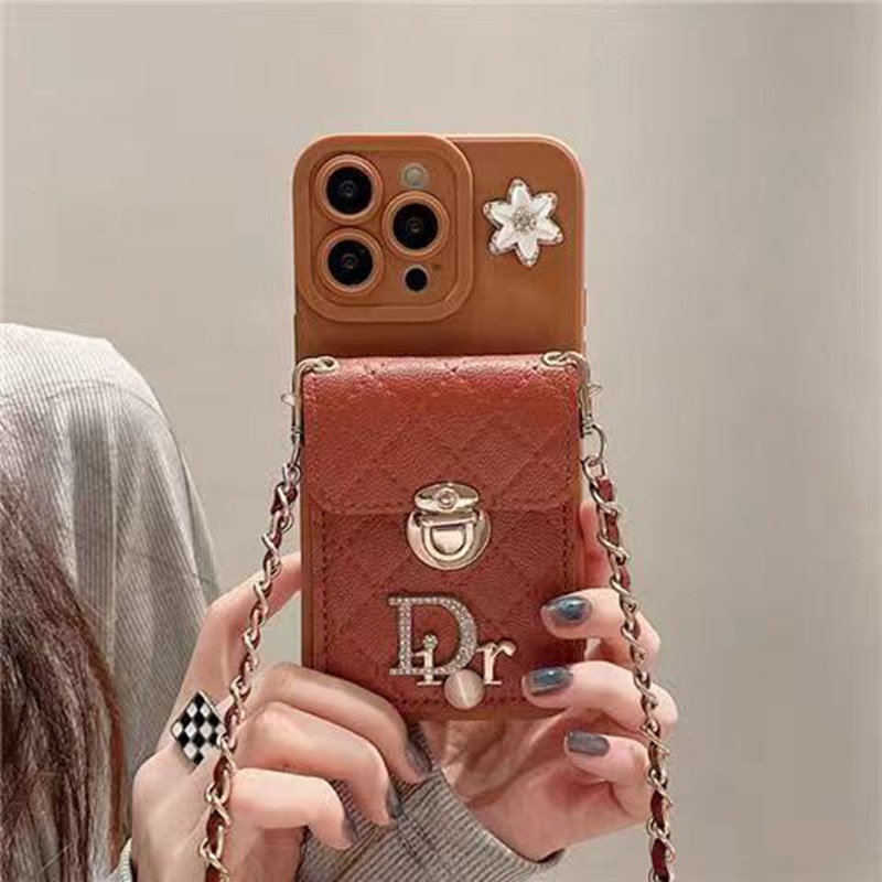 iphone15 pro/14/13カバーショルダーiphone14 plus/13 pro max/12/11 diorケース