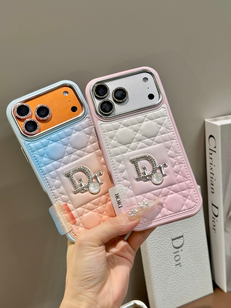 ディオールiphone 18pro/17 /Air/16/15 Pro Maxケース
