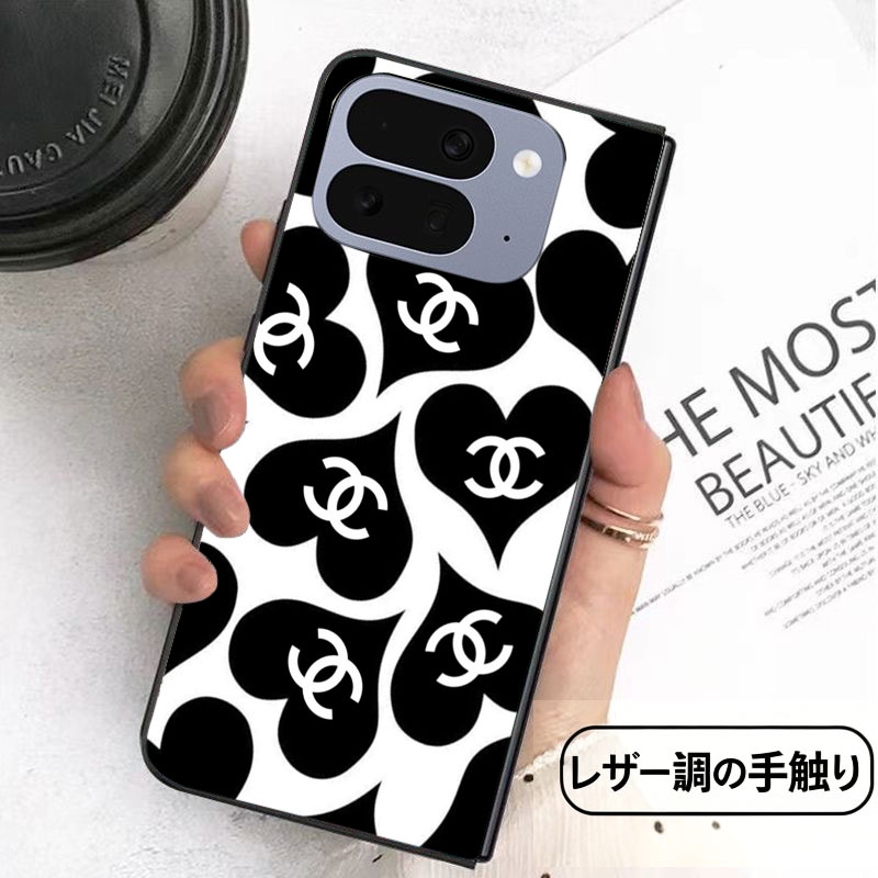 Chanelギャラクシーz fold 8 7 6 5 ブランド携帯ケース