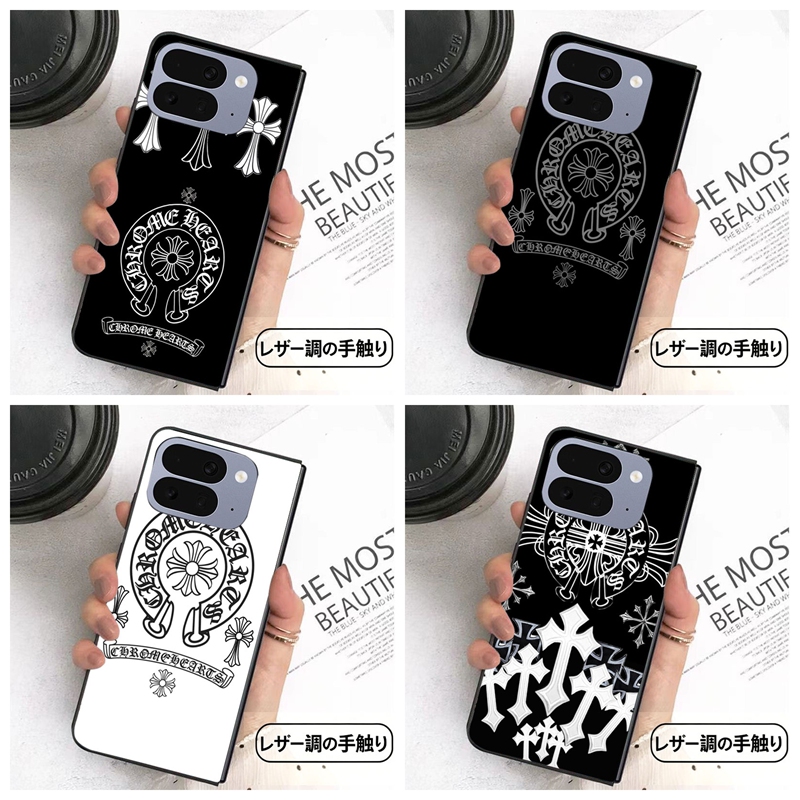 クロムハーツiPhone ultra fold 折り畳みメンズレディースケース