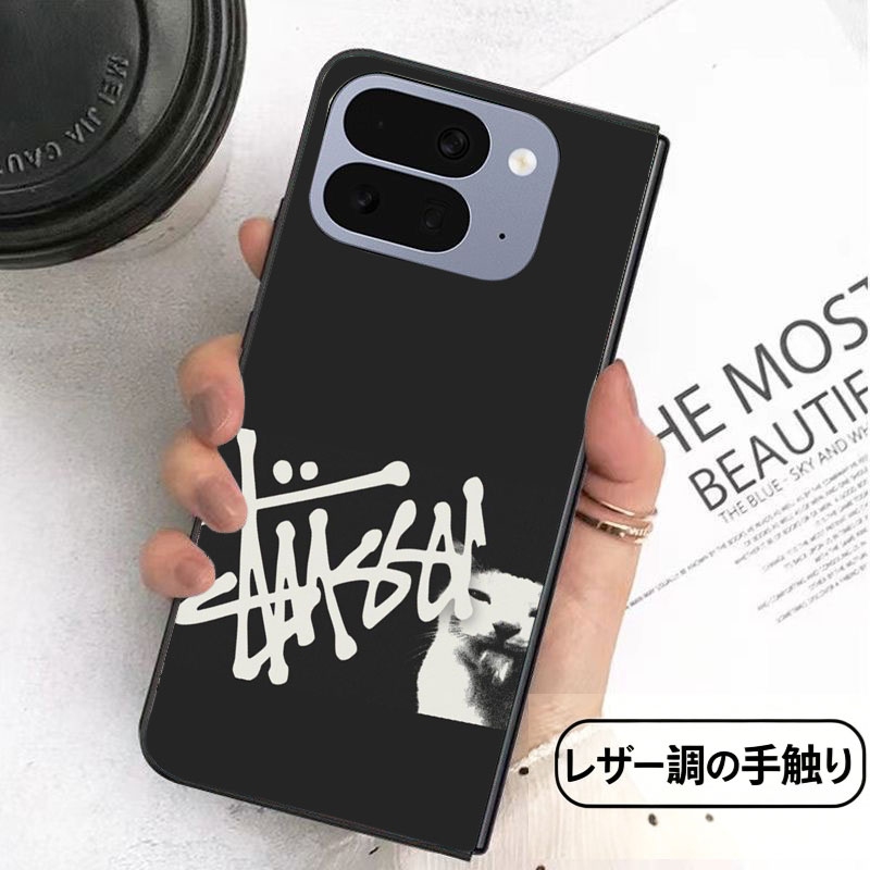 ステューシーiPhone ultra 折りたたみ携帯ケース