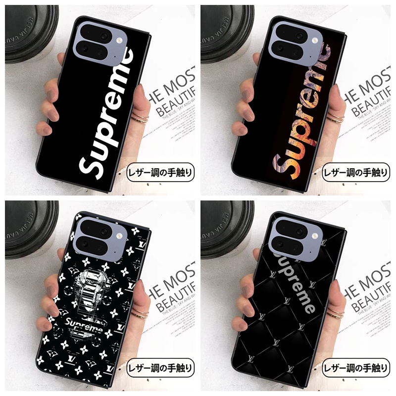 Supremeギャラクシーgalaxy z flip fold 8 7 6 5 4スマホケース