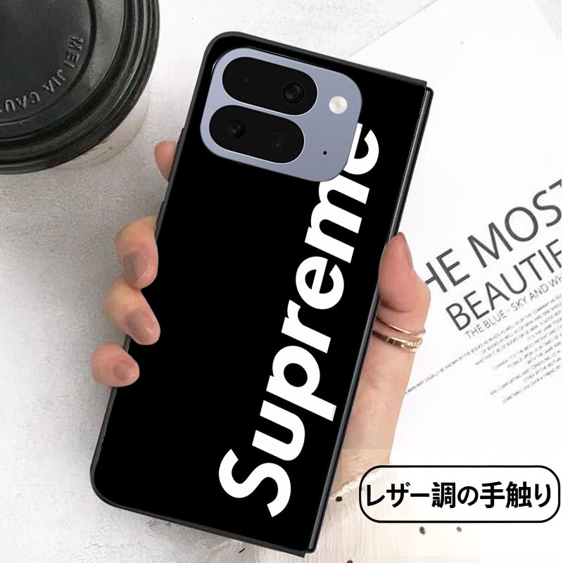 シュプリームgalaxy z fold 8 7 6 5メンズレディースケース