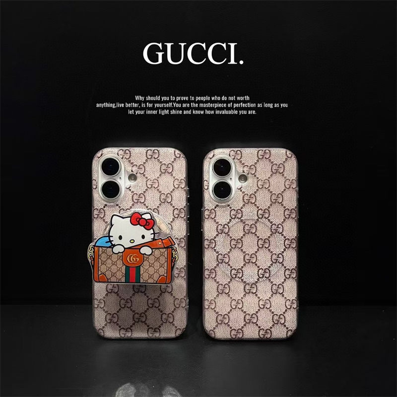 Gucci アイフォン17/16/15プロ/14/13カバー