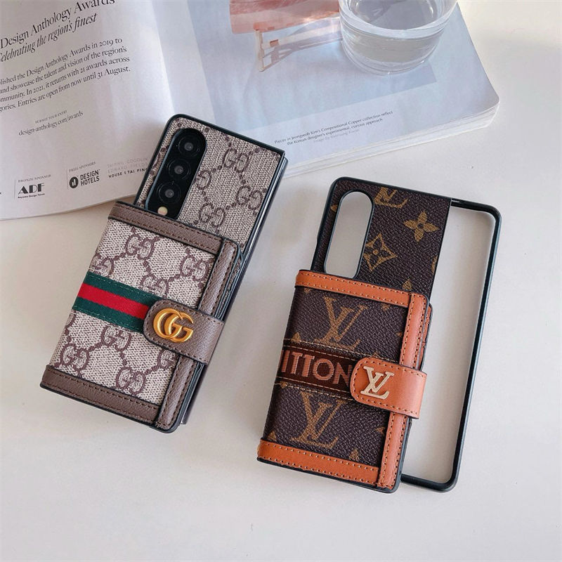 Gucciギャラクシーgalaxy z flip7 6 5 4 3スマホケース