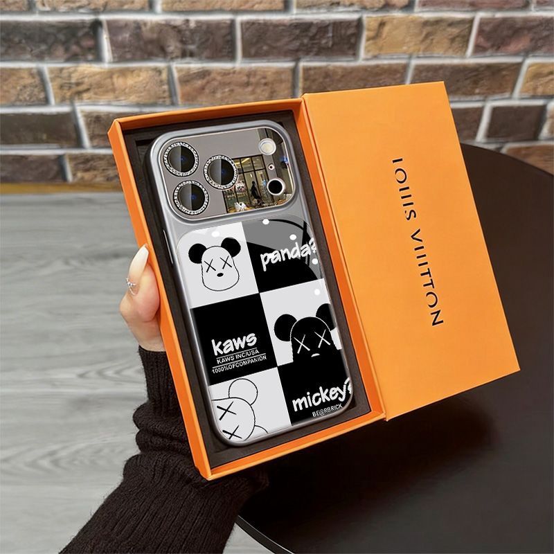  カウズiphone 17pro max/ air /16/15/14/13Proケース