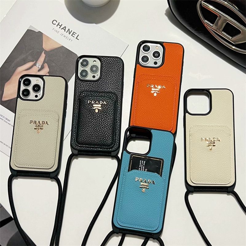 Prada アイフォン16/15プロ/14/13カバー 
