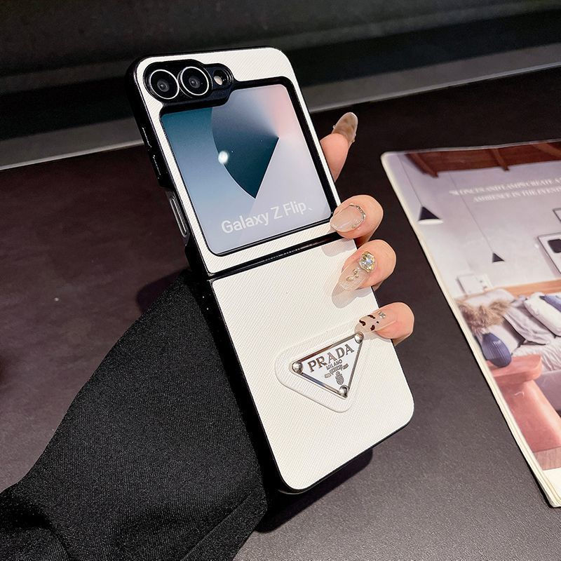 Pradaギャラクシーgalaxy z flip7 6 5 4 3スマホケース