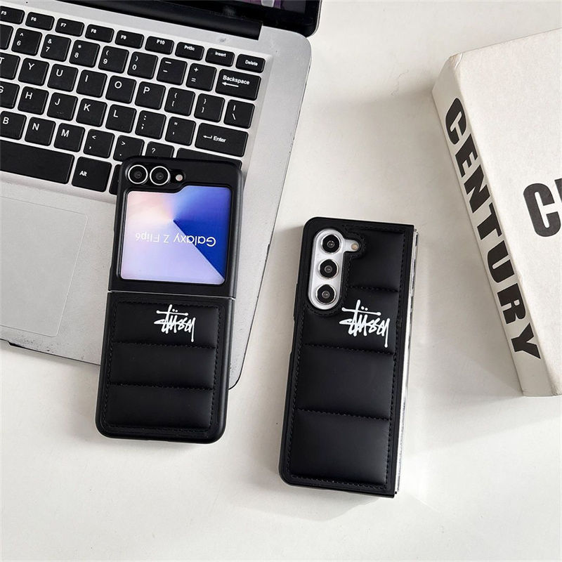 ステューシーgalaxy z flip5/z fold5 6ブランドケース
