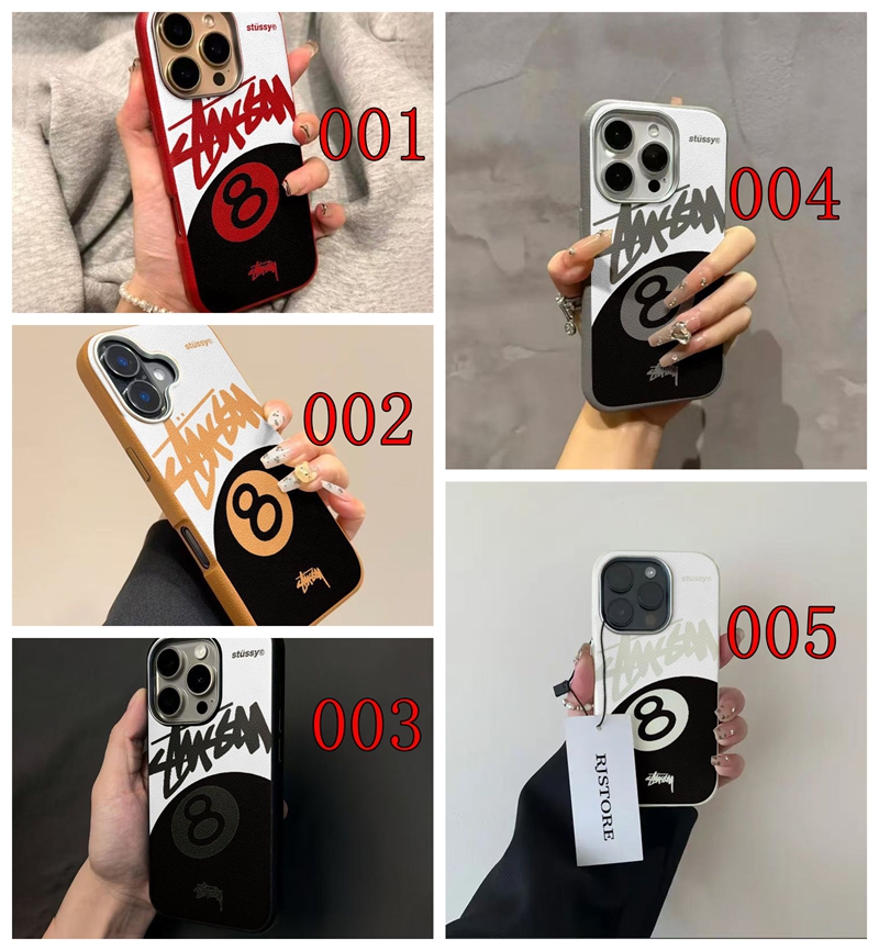 ステューシーiphone 17pro max/16/15/14Proケース