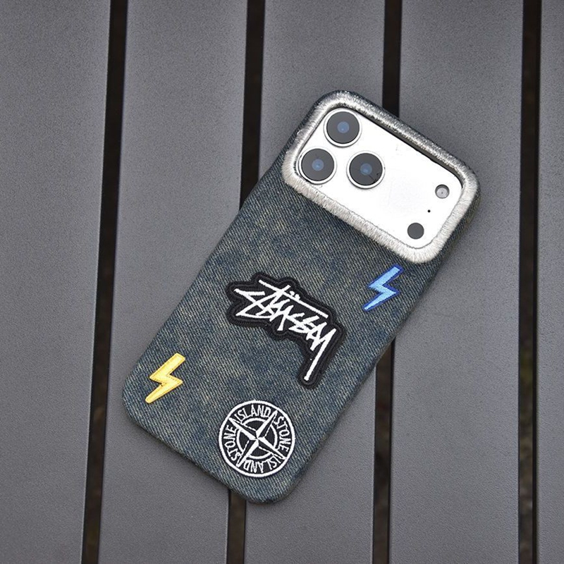 Stussyアイフォン17 18プロマックス 16e 15プロ/14/ultraケース