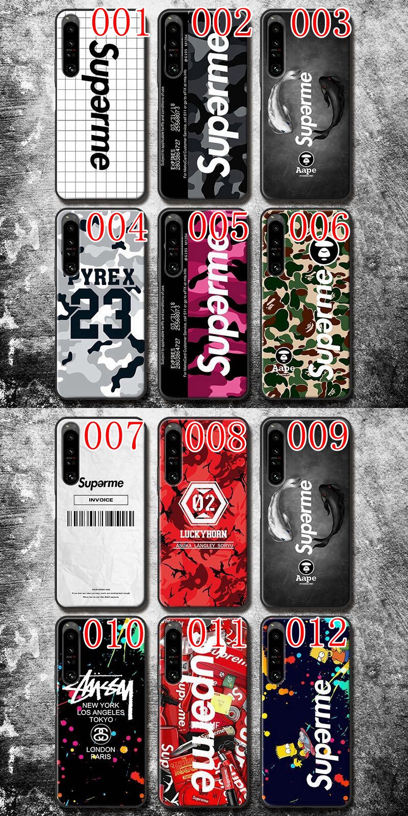 Supreme シュプリーム iPhone14Pro Max/14pro/15Proケース ブランド xperia 1iv/10vスマホケース ファッション 個性潮 ストリートスタイル galaxyS22/S23plus/S23Ultra携帯カバー メンズ 女性