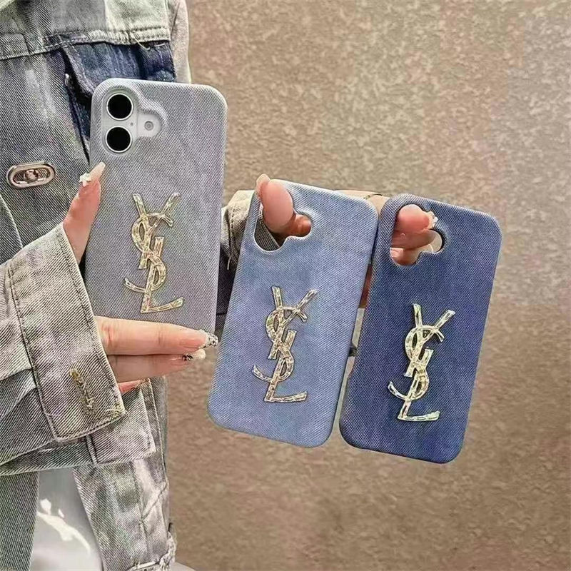 YSL 携帯カバーiphone16/15/14/13Pro Max